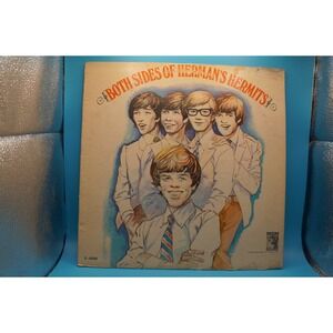 Both Sides of Herman's Hermits Vinyl LP 1966 MGM Records E-4386 Mono British Pop